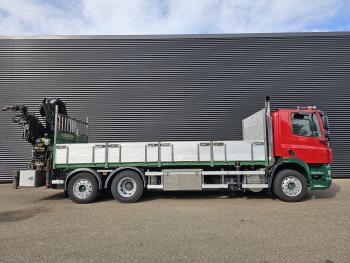 CF 85.410 6x2 / HIAB 35 t/m crane / kran + REMOTE